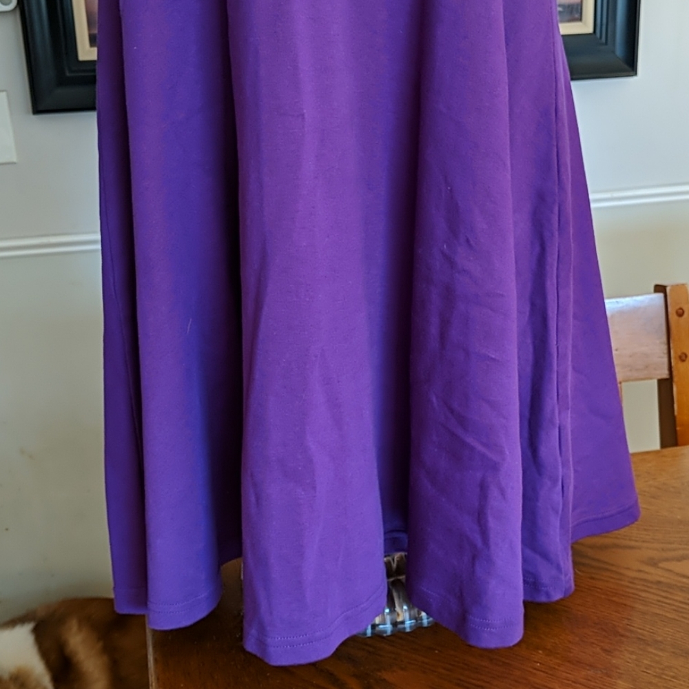 Final Price • Purple tank top dress, stretchy - Picture 2 of 5